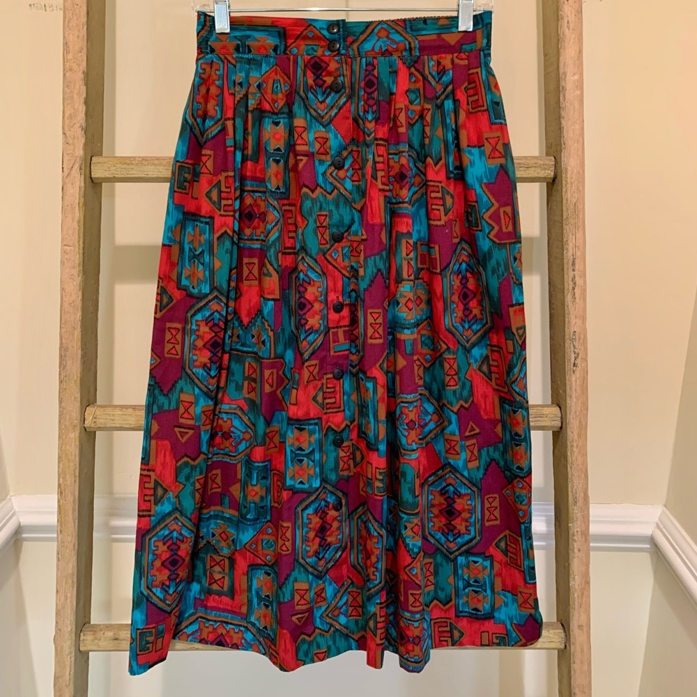 Vintage Midi Skirt